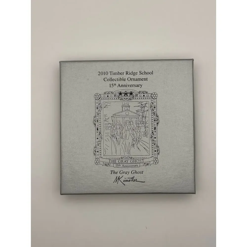 Mort Kunstler 2010 The Gray Ghost #1094 Civil War Christmas Ornament